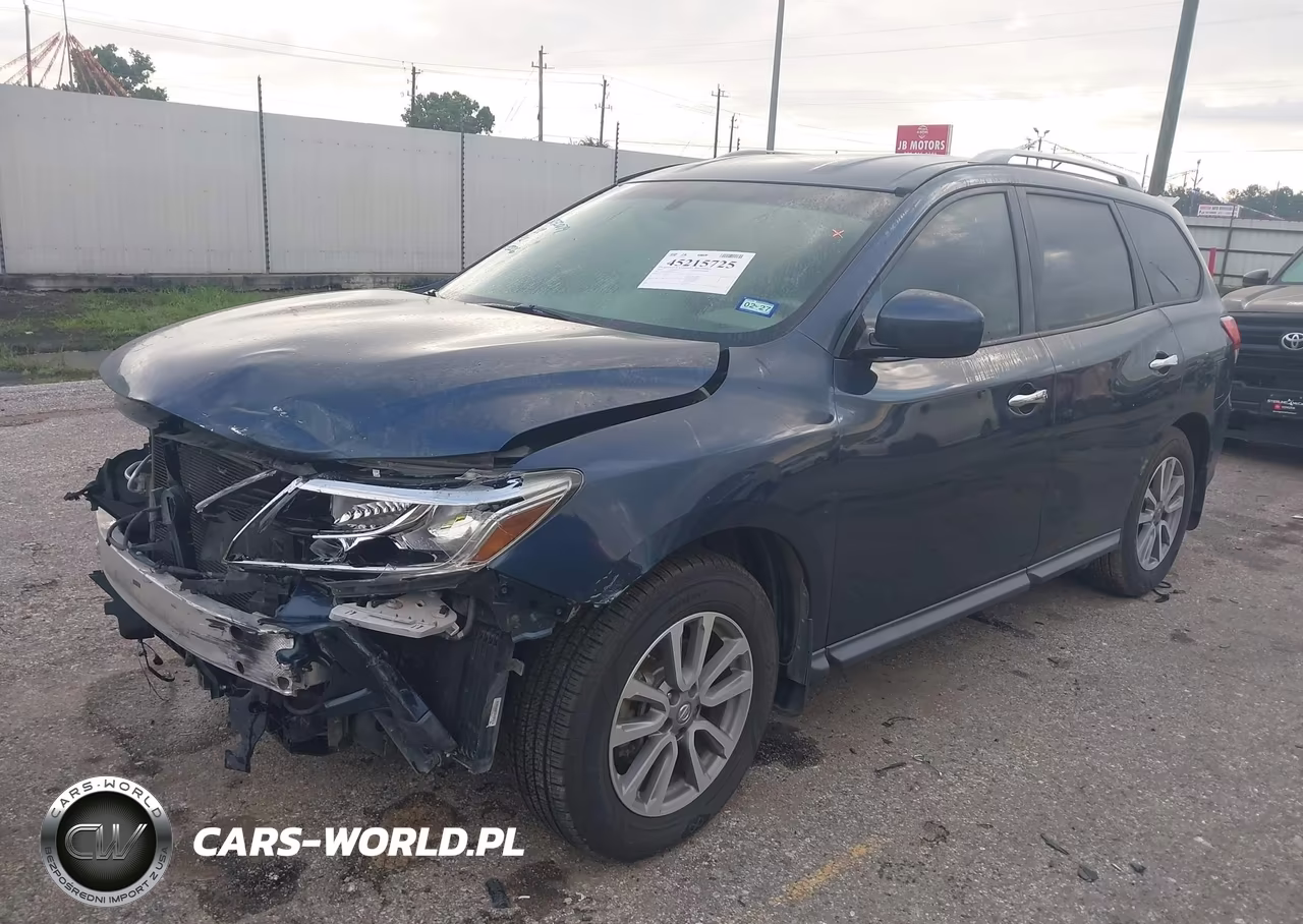 2014 Nissan Pathfinder Sv VIN:5N1AR2MN6EC732226 - 2