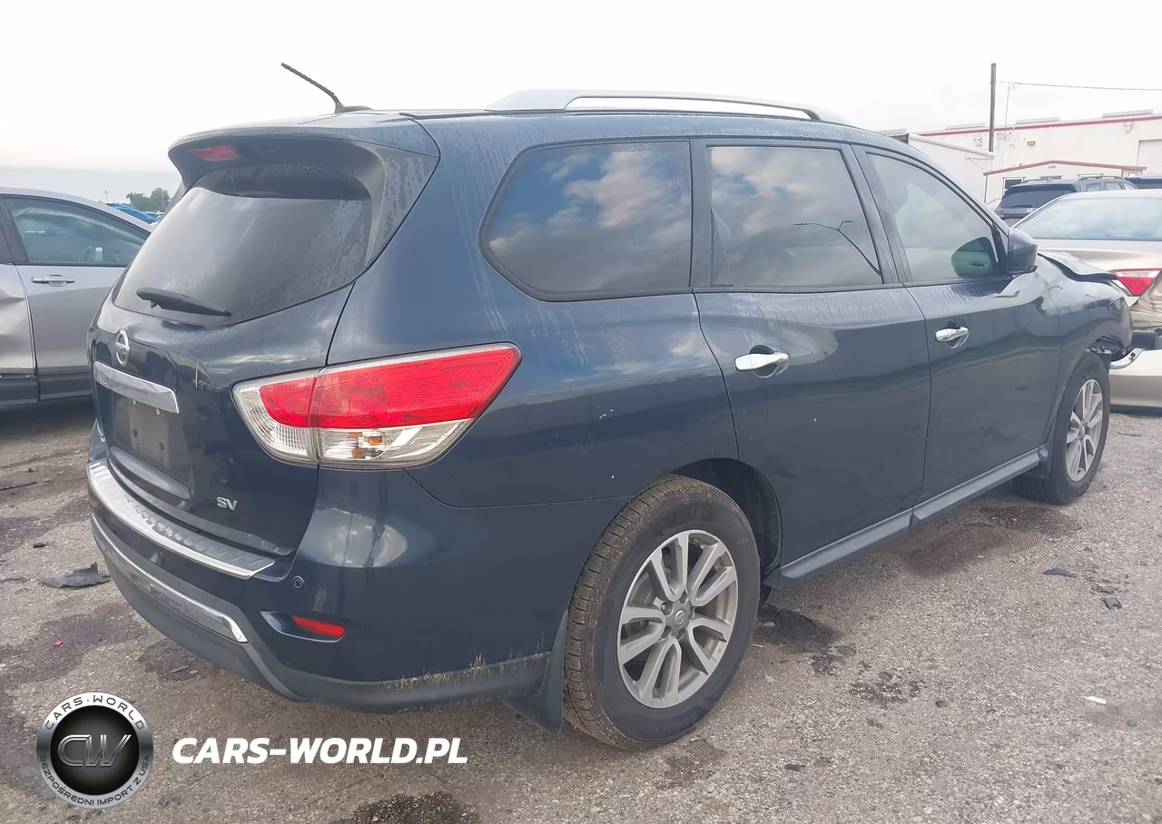 2014 Nissan Pathfinder Sv VIN:5N1AR2MN6EC732226 - 4