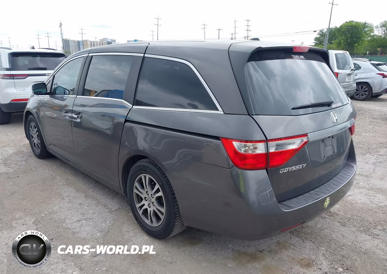 2012 Honda Odyssey Ex-L VIN:5FNRL5H64CB115193 - 3