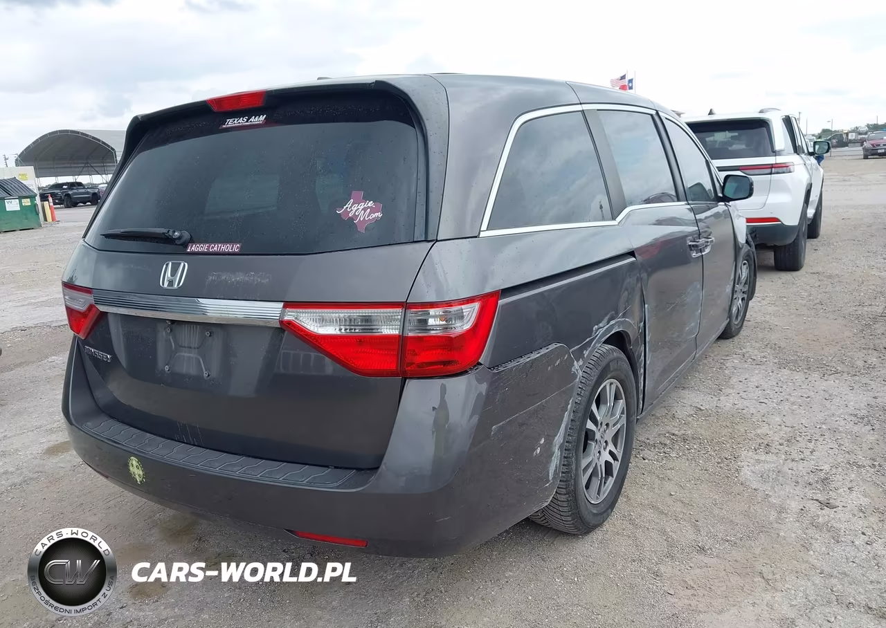 2012 Honda Odyssey Ex-L VIN:5FNRL5H64CB115193 - 4