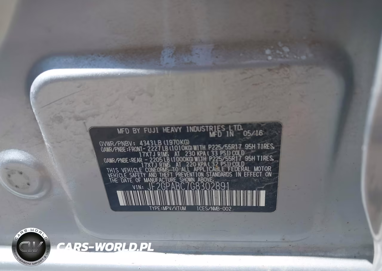 2016 Subaru Crosstrek 2.0I Premium VIN:JF2GPABC7G8302891 - 9