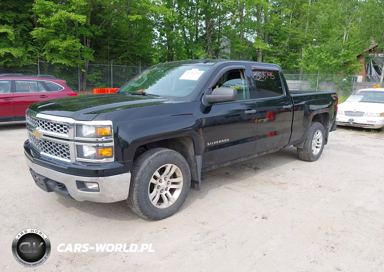 2014 Chevrolet Silverado 1500 1Lt VIN:3GCUKREH9EG210243 - 2