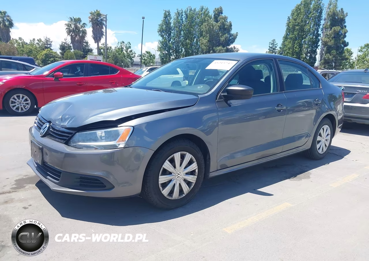 2011 Volkswagen Jetta 2.0L S VIN:3VW2K7AJ6BM059795 - 2
