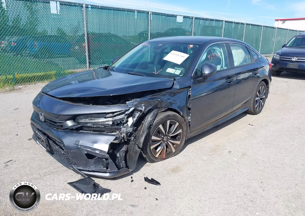 2022 Honda Civic Ex VIN:JHMFE1F79NX004583 - 2