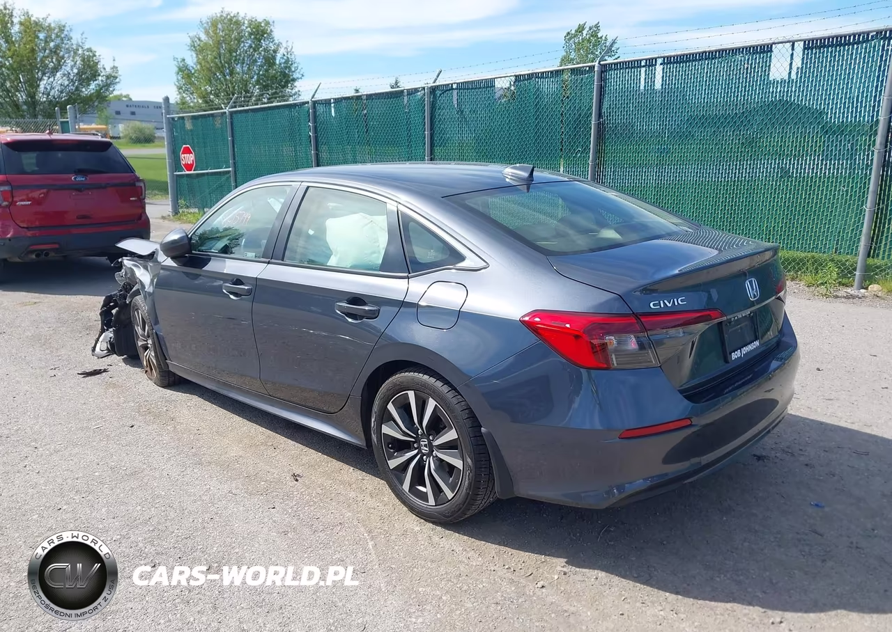 2022 Honda Civic Ex VIN:JHMFE1F79NX004583 - 3