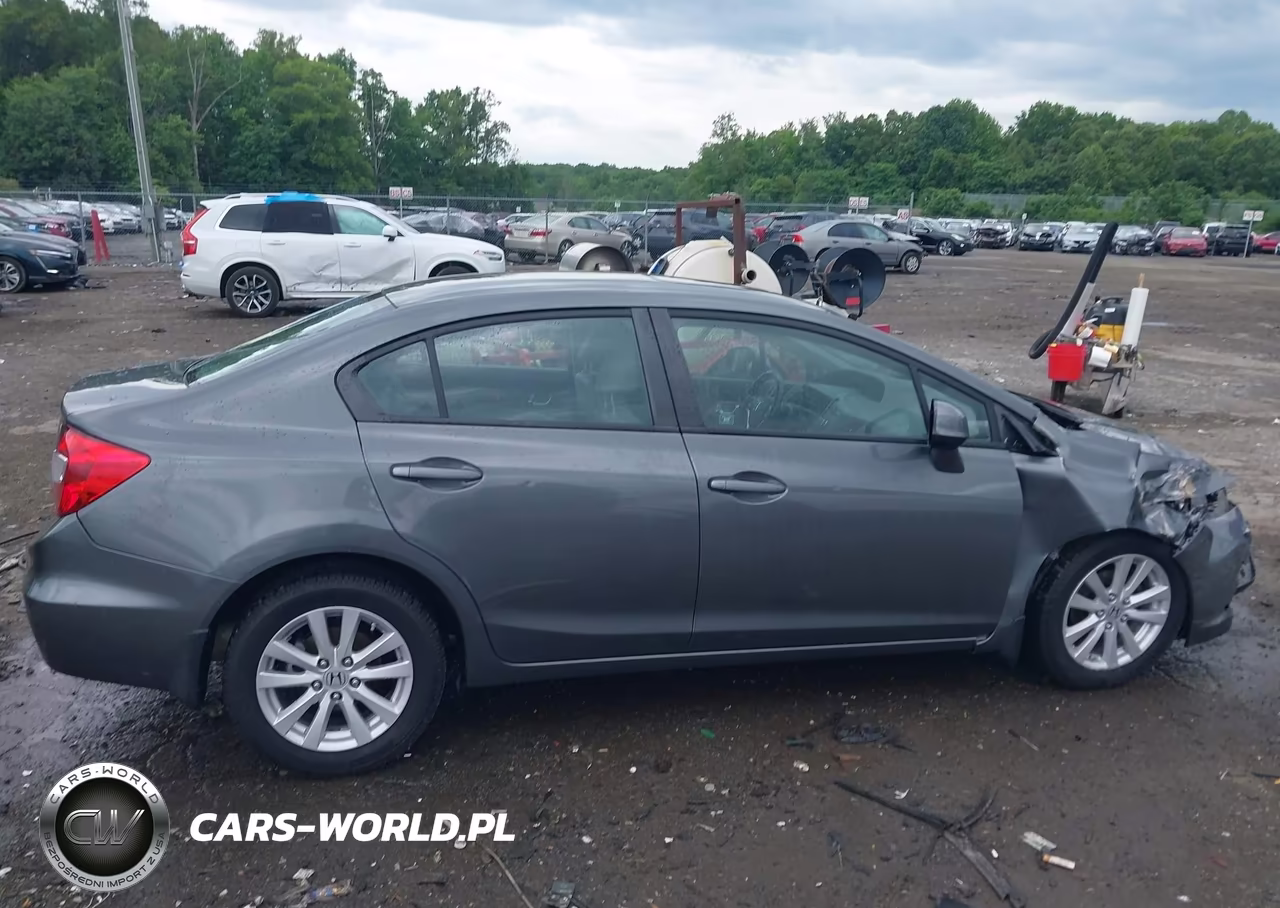 2012 Honda Civic Ex-L VIN:2HGFB2F91CH524569 - 13
