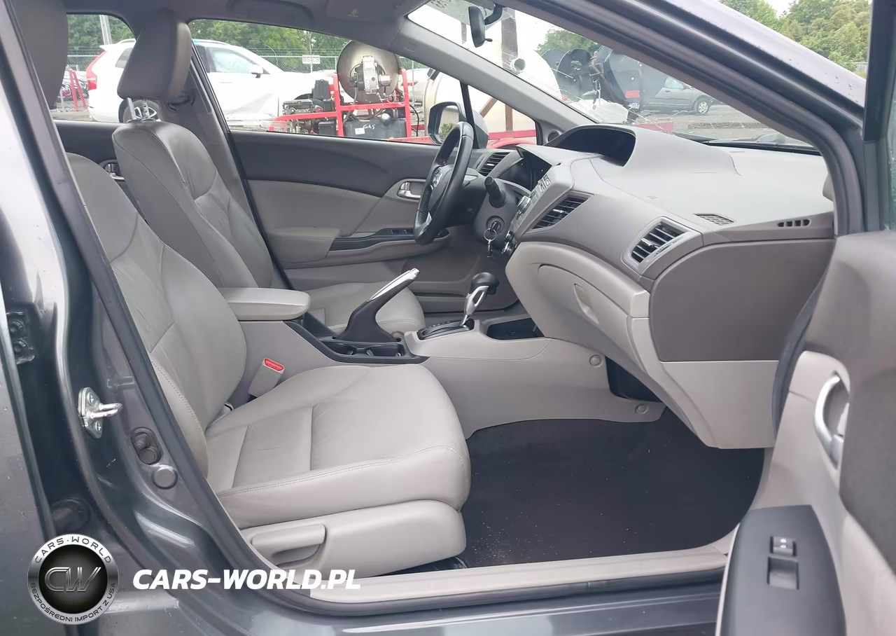 2012 Honda Civic Ex-L VIN:2HGFB2F91CH524569 - 5