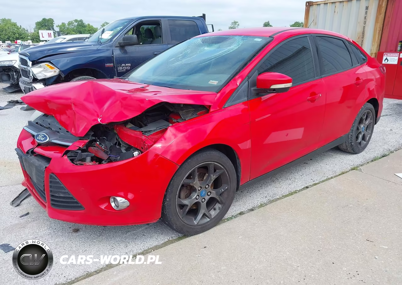 2013 Ford Focus Se VIN:1FADP3F22DL170135 - 2