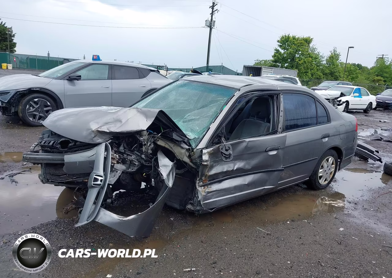 2005 Honda Civic Vp VIN:1HGES16355L020047 - 15