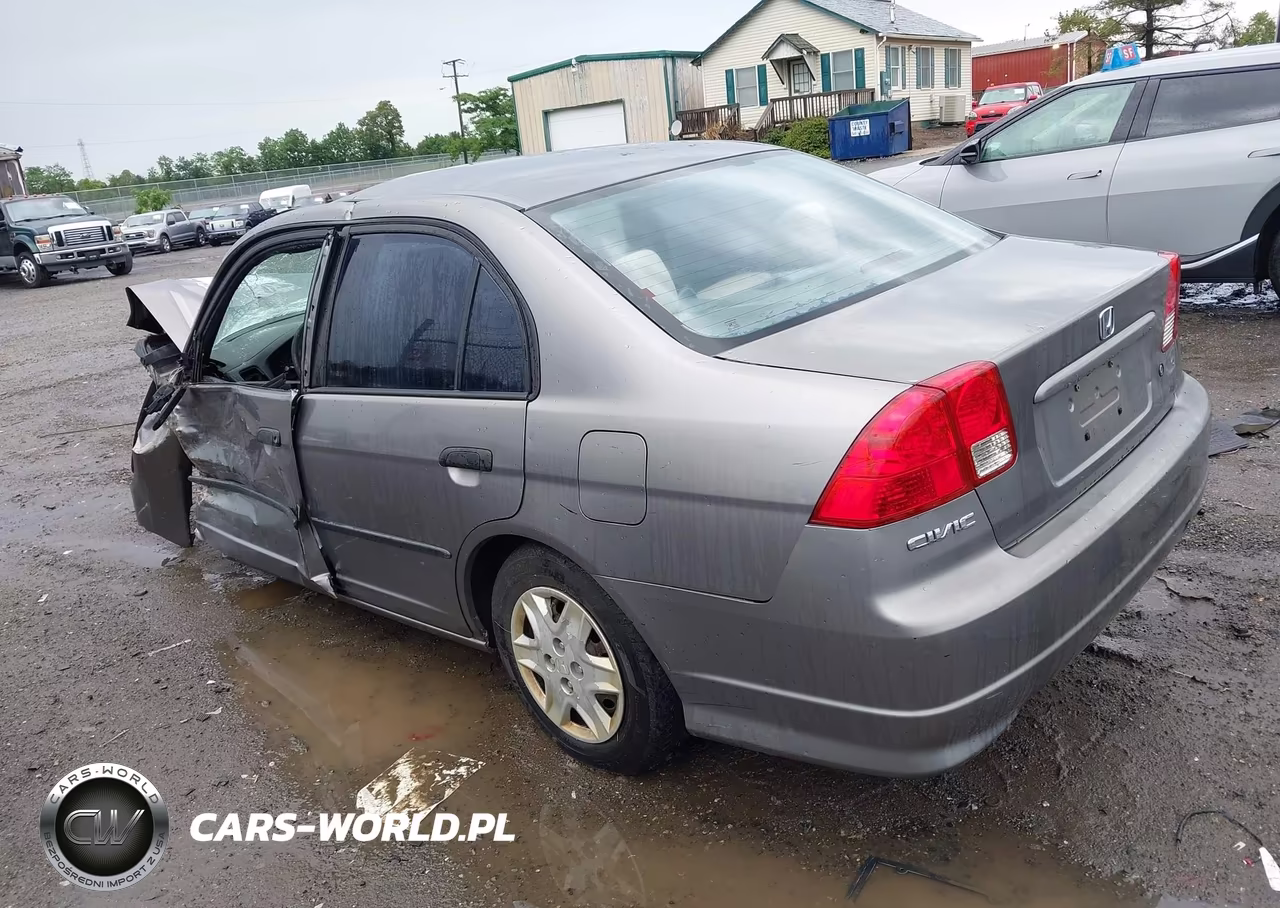 2005 Honda Civic Vp VIN:1HGES16355L020047 - 3