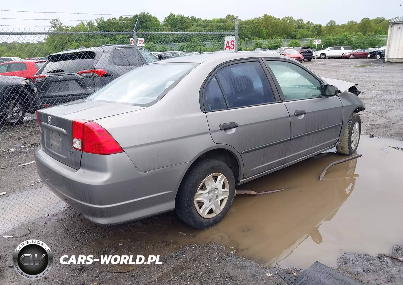 2005 Honda Civic Vp VIN:1HGES16355L020047 - 4