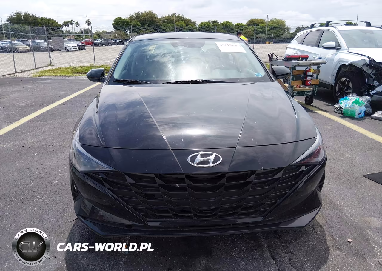 2023 Hyundai Elantra Hybrid Blue VIN:KMHLM4AJ4PU044873 - 12