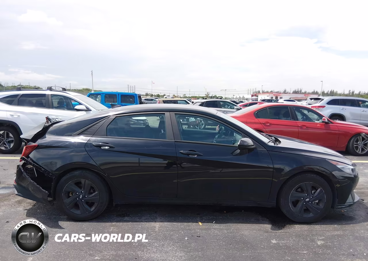 2023 Hyundai Elantra Hybrid Blue VIN:KMHLM4AJ4PU044873 - 13