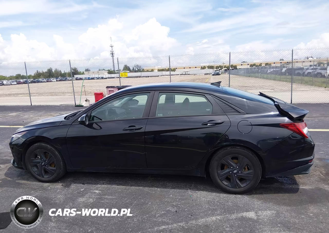 2023 Hyundai Elantra Hybrid Blue VIN:KMHLM4AJ4PU044873 - 14