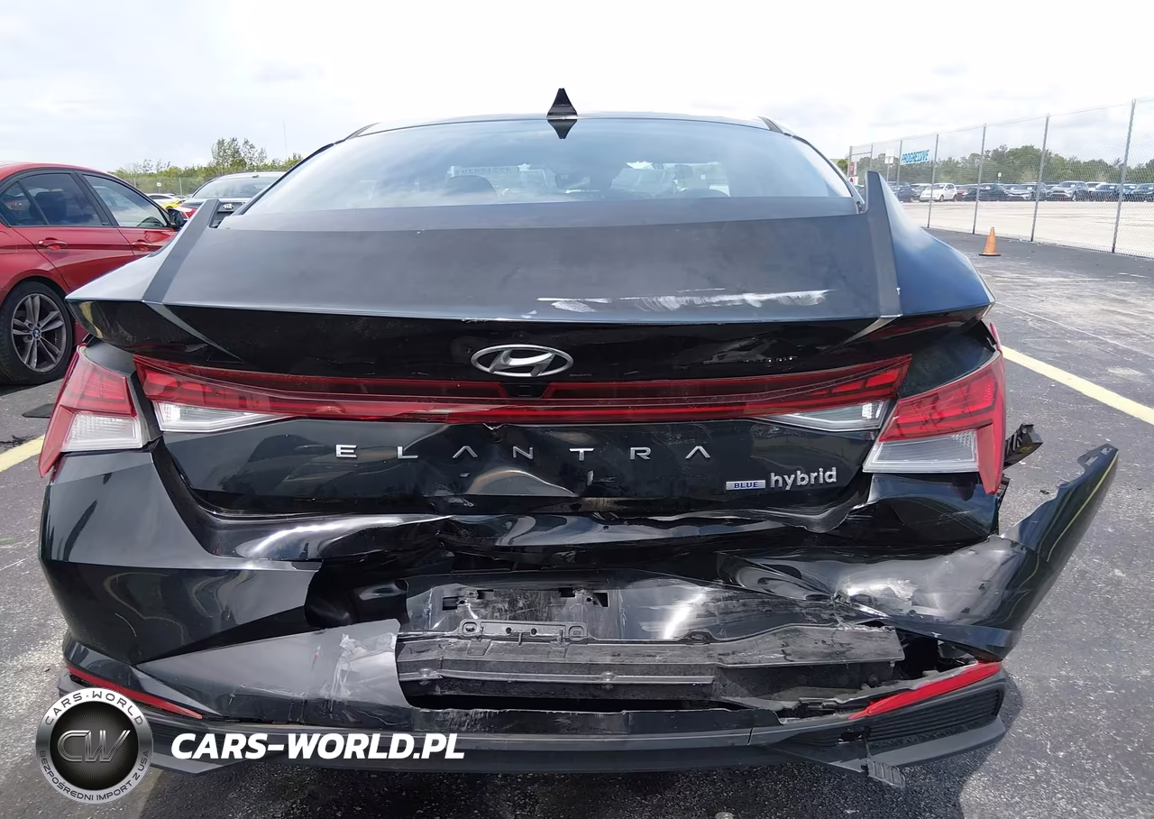 2023 Hyundai Elantra Hybrid Blue VIN:KMHLM4AJ4PU044873 - 16