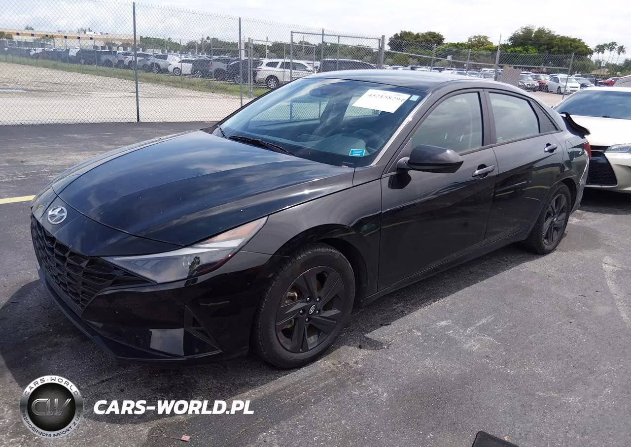 2023 Hyundai Elantra Hybrid Blue VIN:KMHLM4AJ4PU044873 - 2