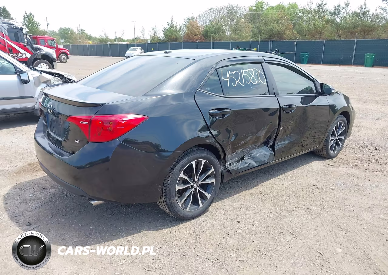 2018 Toyota Corolla Se VIN:2T1BURHE1JC089585 - 4