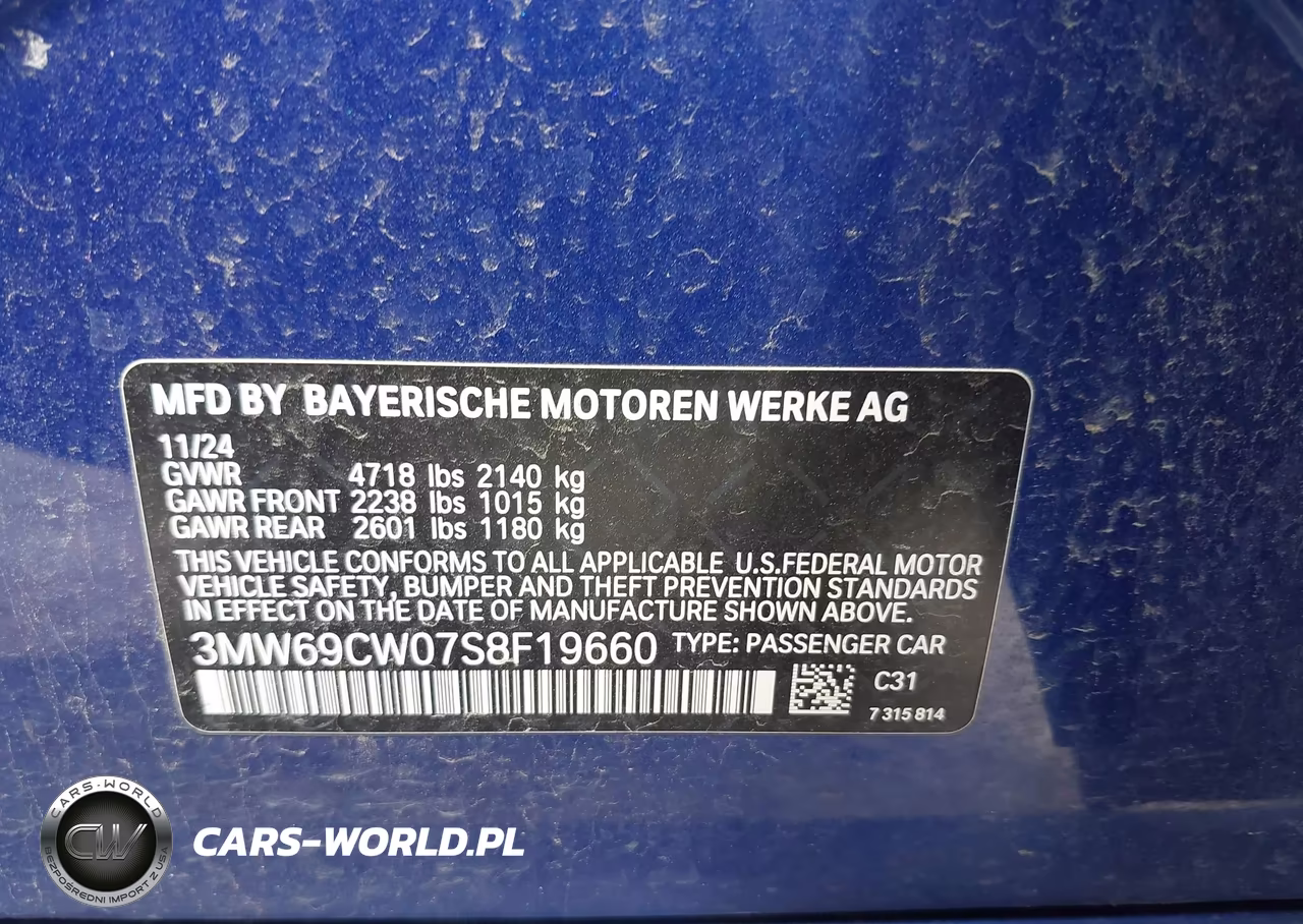 2025 BMW 330I VIN:3MW69CW07S8F19660 - 9