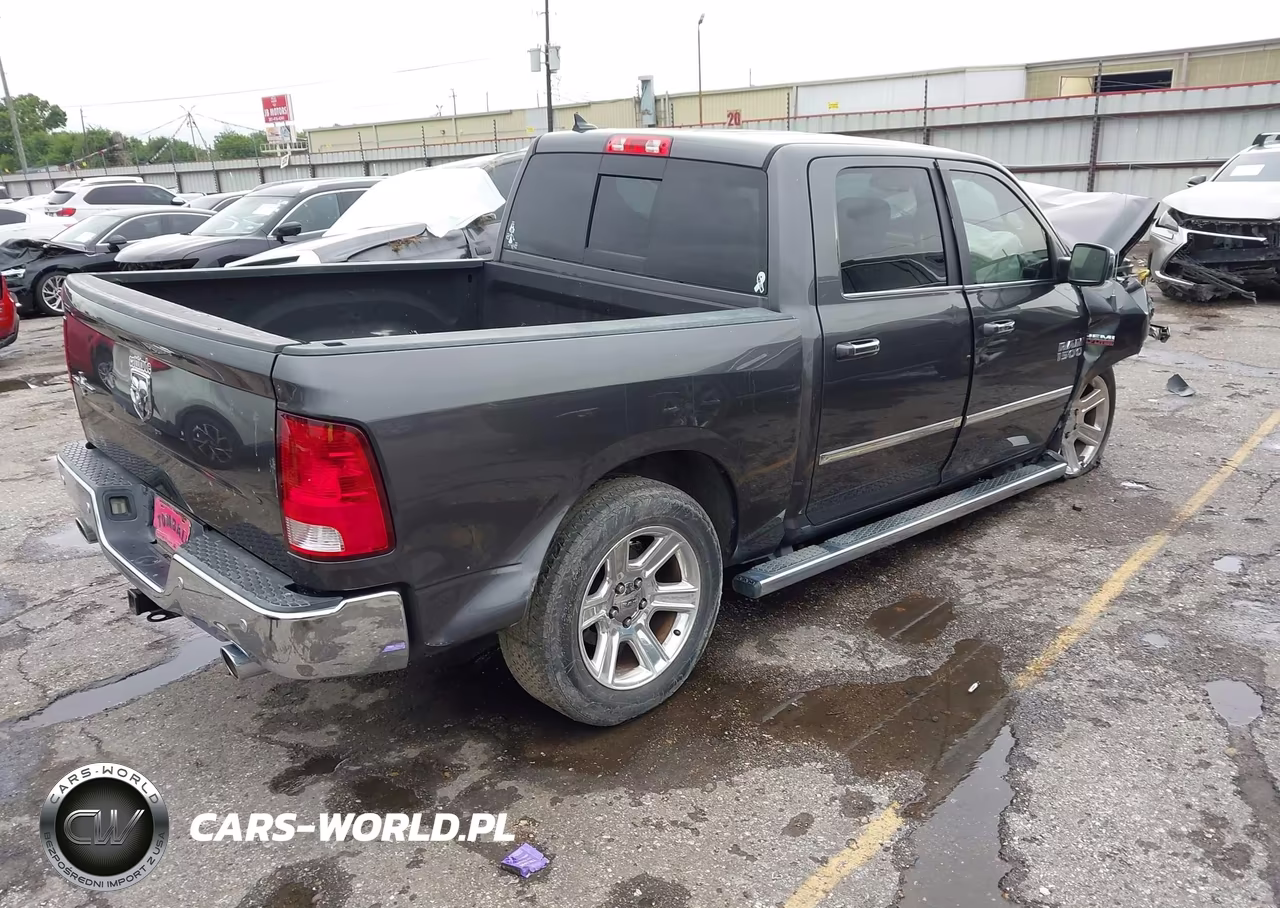 2017 Ram 1500 Lone Star Silver 4X2 5'7 Box VIN:1C6RR6LT5HS684203 - 4