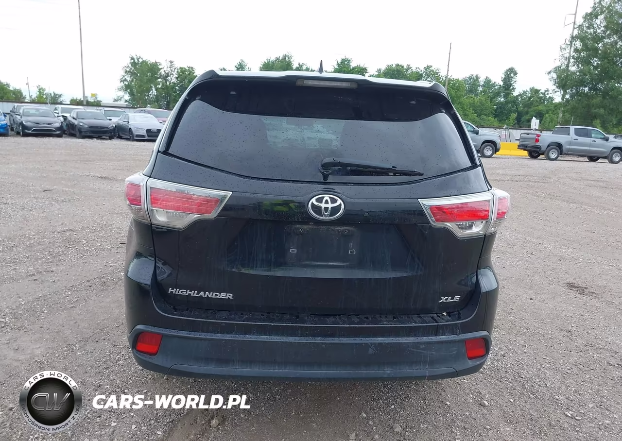 2014 Toyota Highlander Xle V6 VIN:5TDKKRFH6ES016678 - 16