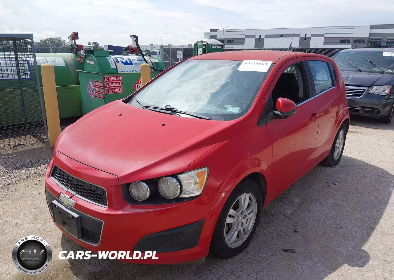 2012 Chevrolet Sonic 2Lt VIN:1G1JC6SB0C4191423 - 2