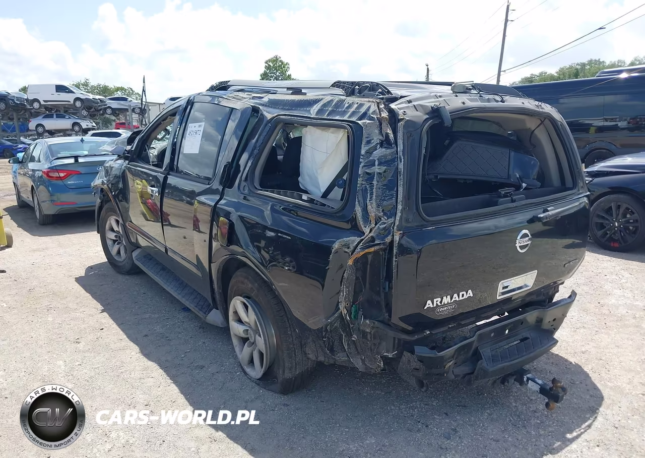 2014 Nissan Armada Sv VIN:5N1BA0ND6EN602389 - 3