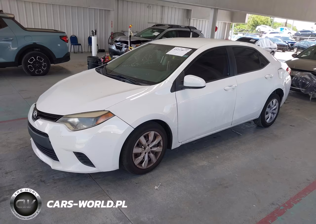 2014 Toyota Corolla Le VIN:5YFBURHE6EP004360 - 2