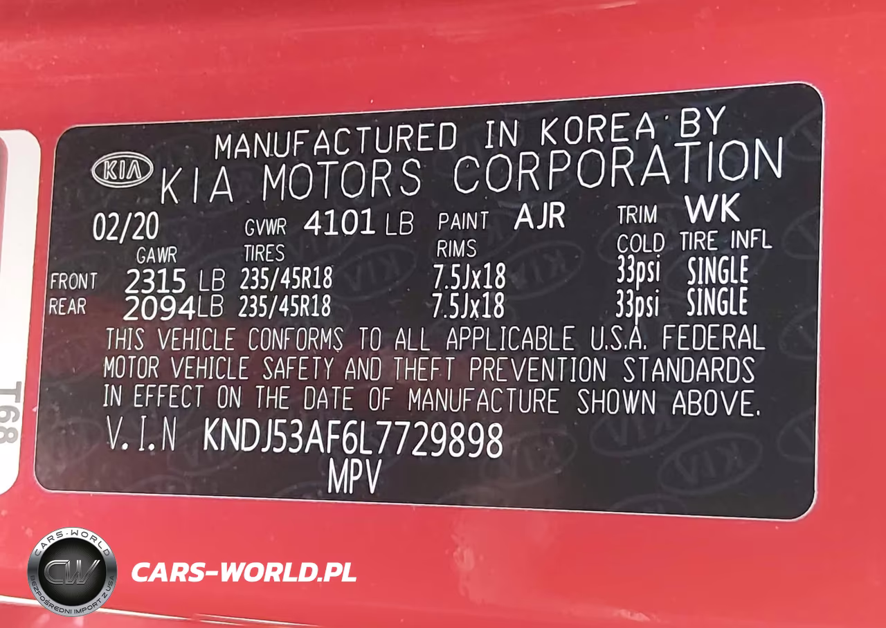 2020 Kia Soul Gt-Line Turbo VIN:KNDJ53AF6L7729898 - 9