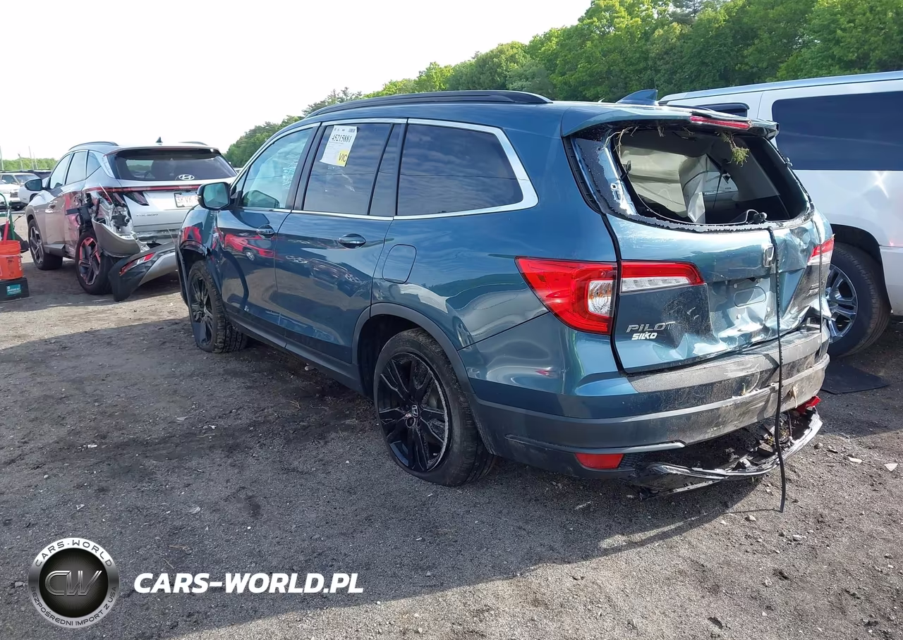 2021 Honda Pilot Awd Special Edition VIN:5FNYF6H2XMB102441 - 3