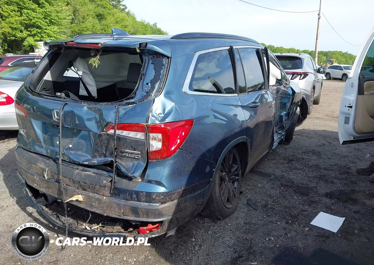 2021 Honda Pilot Awd Special Edition VIN:5FNYF6H2XMB102441 - 4