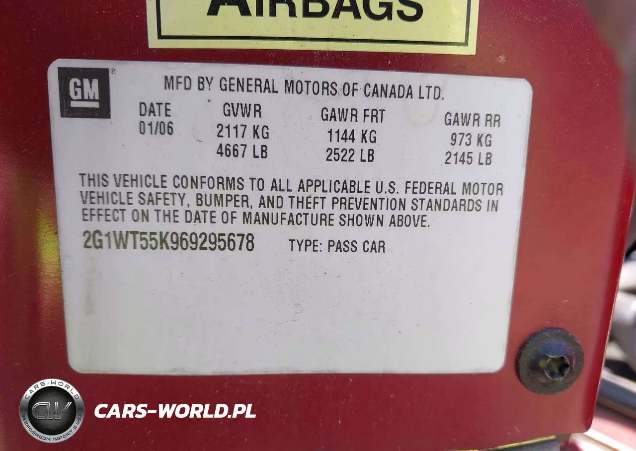 2006 Chevrolet Impala Lt VIN:2G1WT55K969295678 - 9