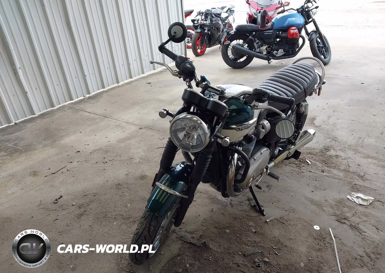 2018 Triumph Motorcycle Bonneville T120-Black VIN:SMTD40HL2JT843770 - 2