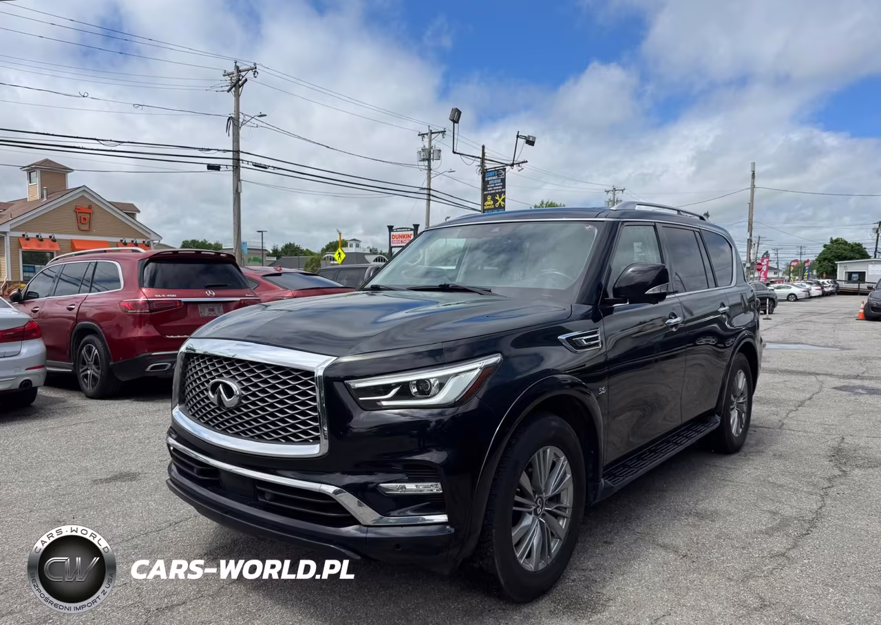 2020 Infiniti Qx80 Luxe VIN:JN8AZ2NE8L9255512 - 2