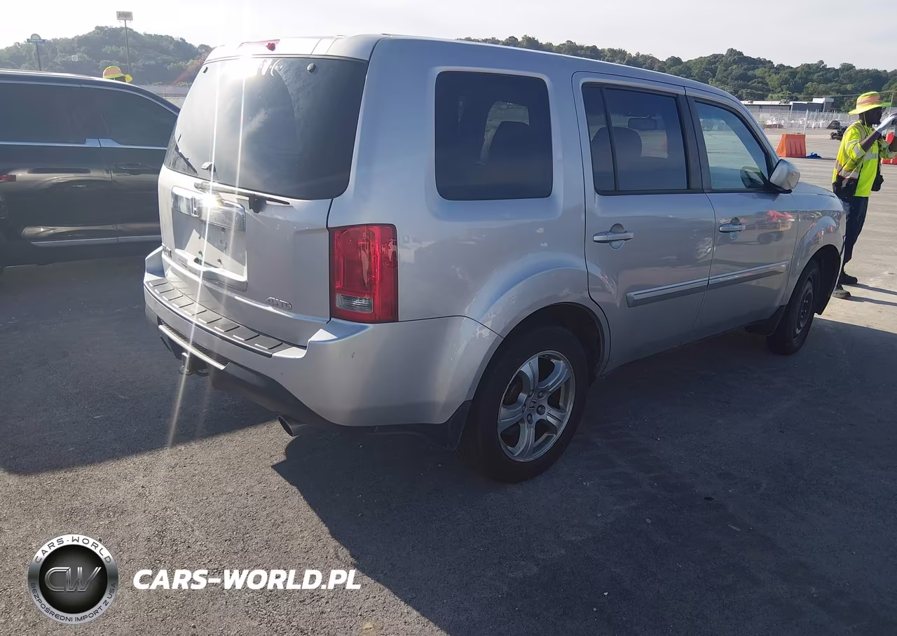 2014 Honda Pilot Ex-L VIN:5FNYF4H55EB056856 - 4