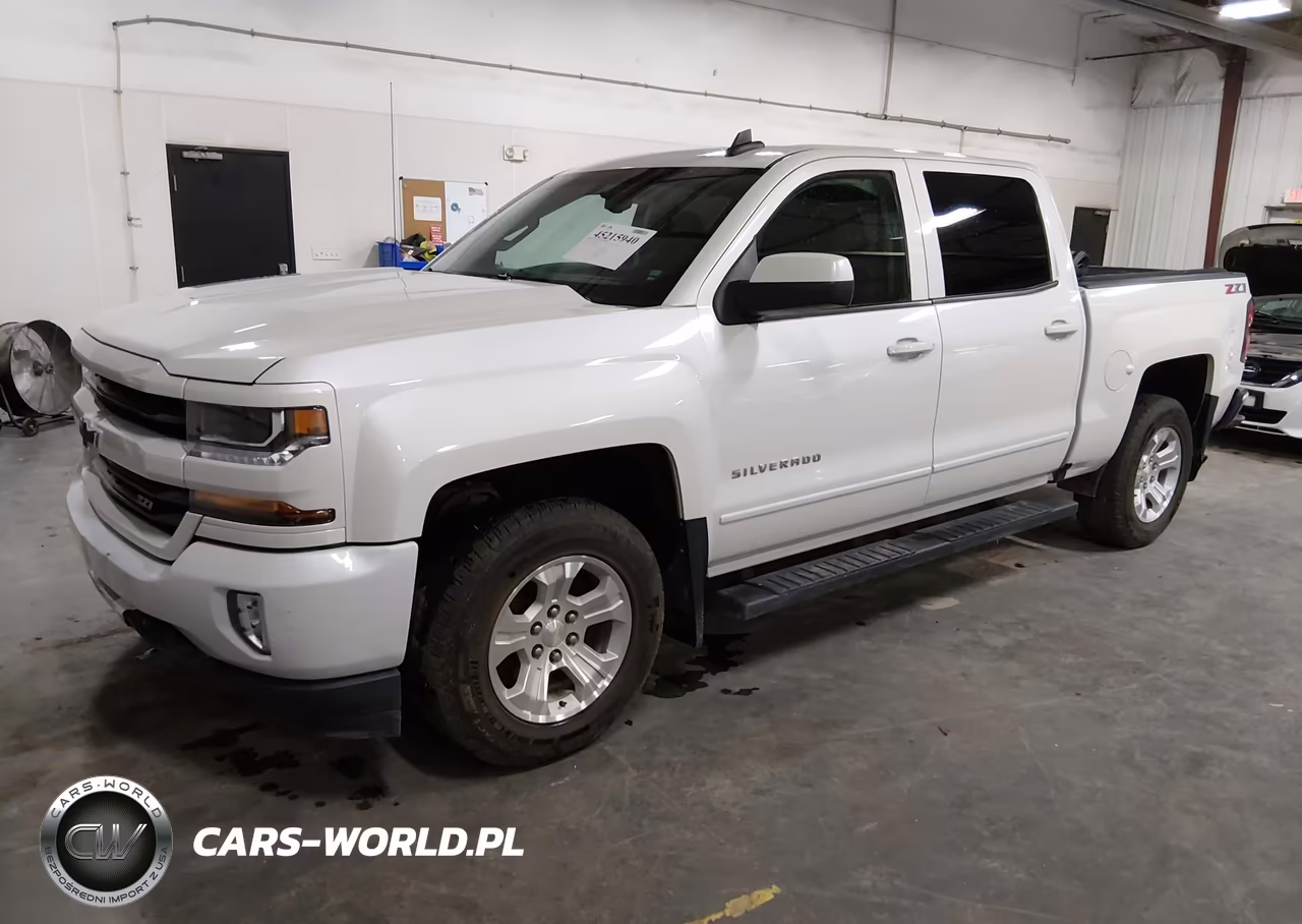 2018 Chevrolet Silverado 1500 2Lt VIN:3GCUKREC1JG536679 - 2
