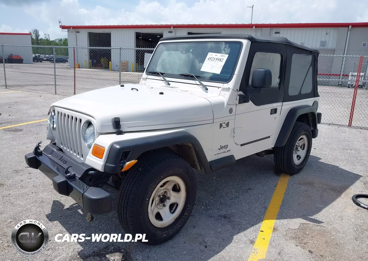 2004 Jeep Wrangler X VIN:1J4FA39S14P786914 - 2