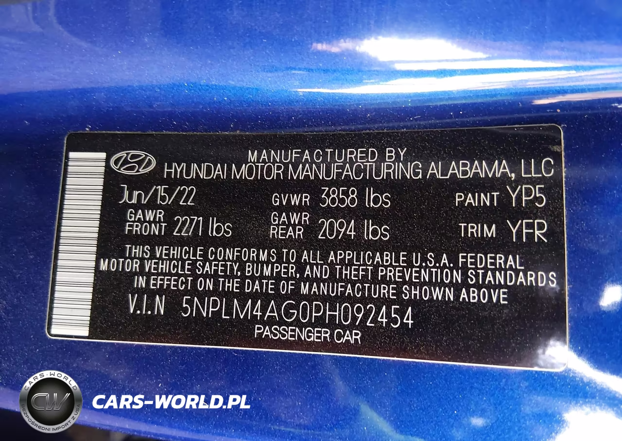 2023 Hyundai Elantra Sel VIN:5NPLM4AG0PH092454 - 9