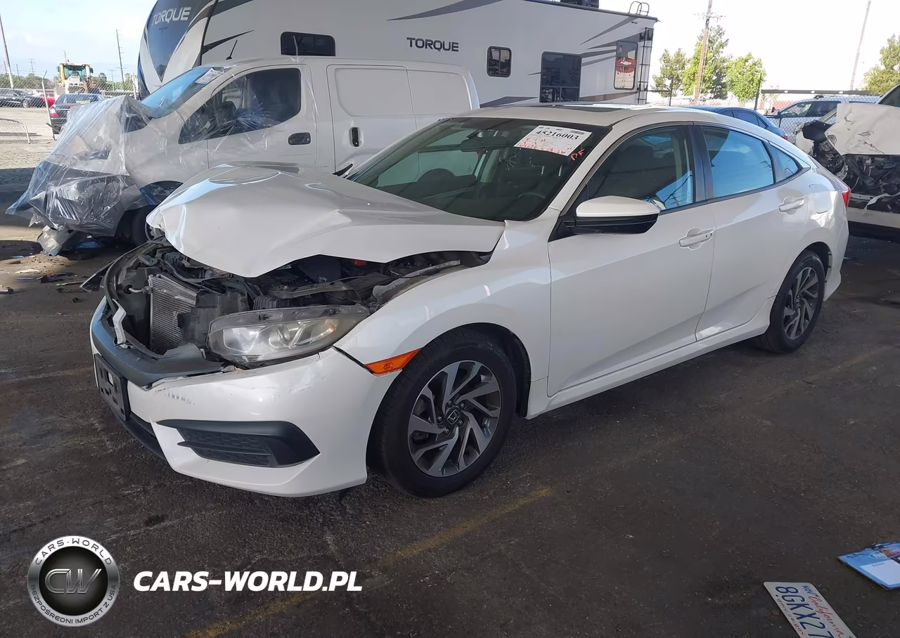 2018 Honda Civic Ex VIN:19XFC2F76JE208524 - 2