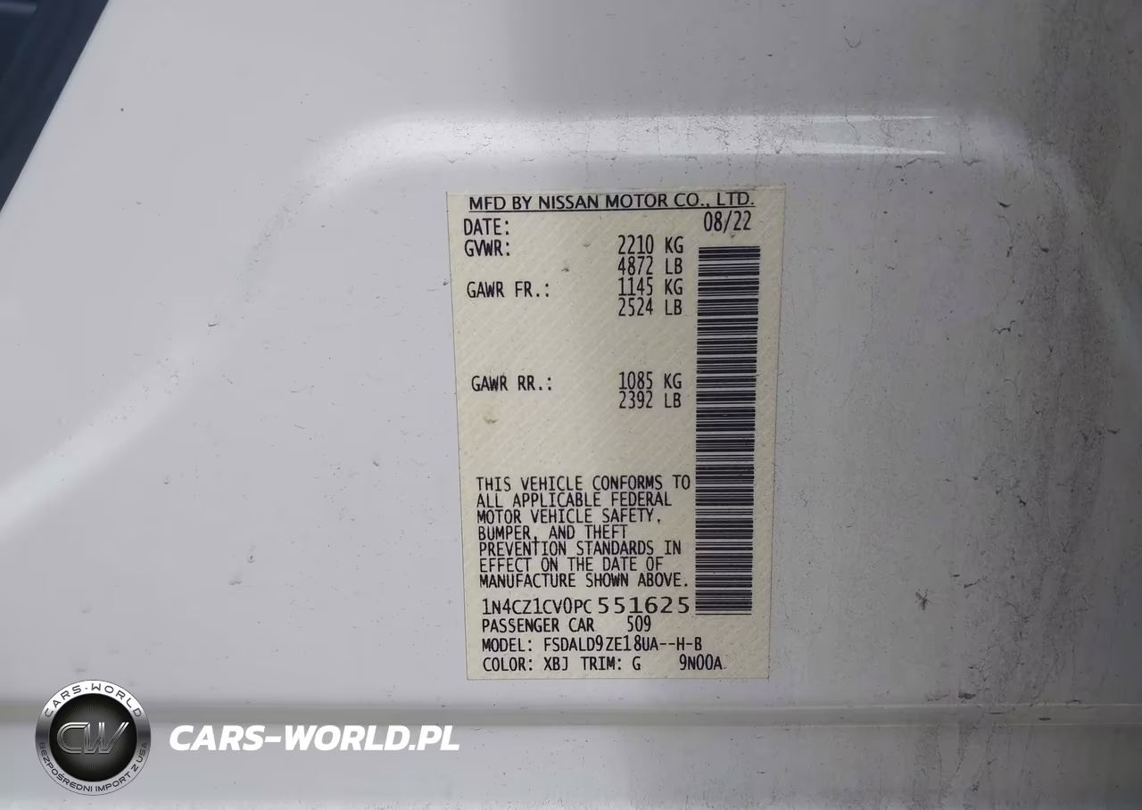2023 Nissan Leaf Sv Plus 60 Kwh VIN:1N4CZ1CV0PC551625 - 9