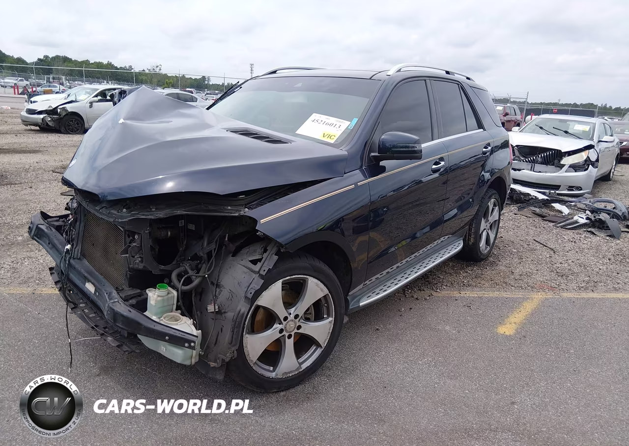 2016 Mercedes-Benz Gle 350 VIN:4JGDA5JB9GA786201 - 2