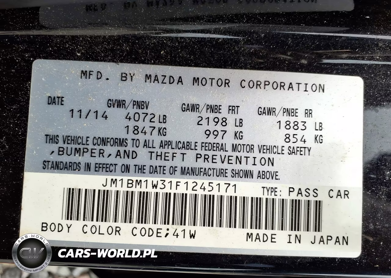 2015 Mazda Mazda3 S Grand Touring VIN:JM1BM1W31F1245171 - 9