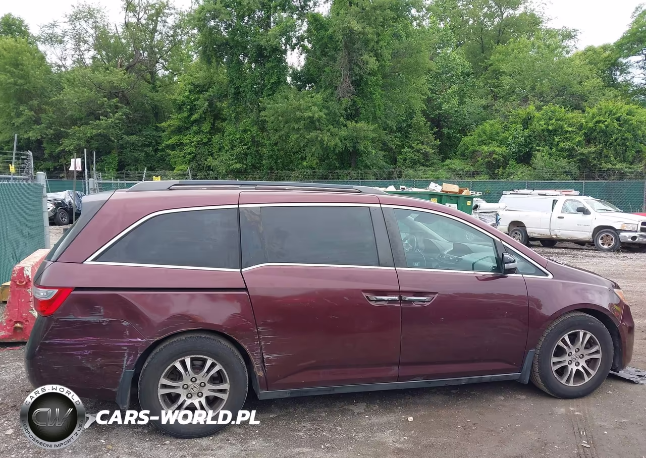 2012 Honda Odyssey Ex-L VIN:5FNRL5H66CB087512 - 13