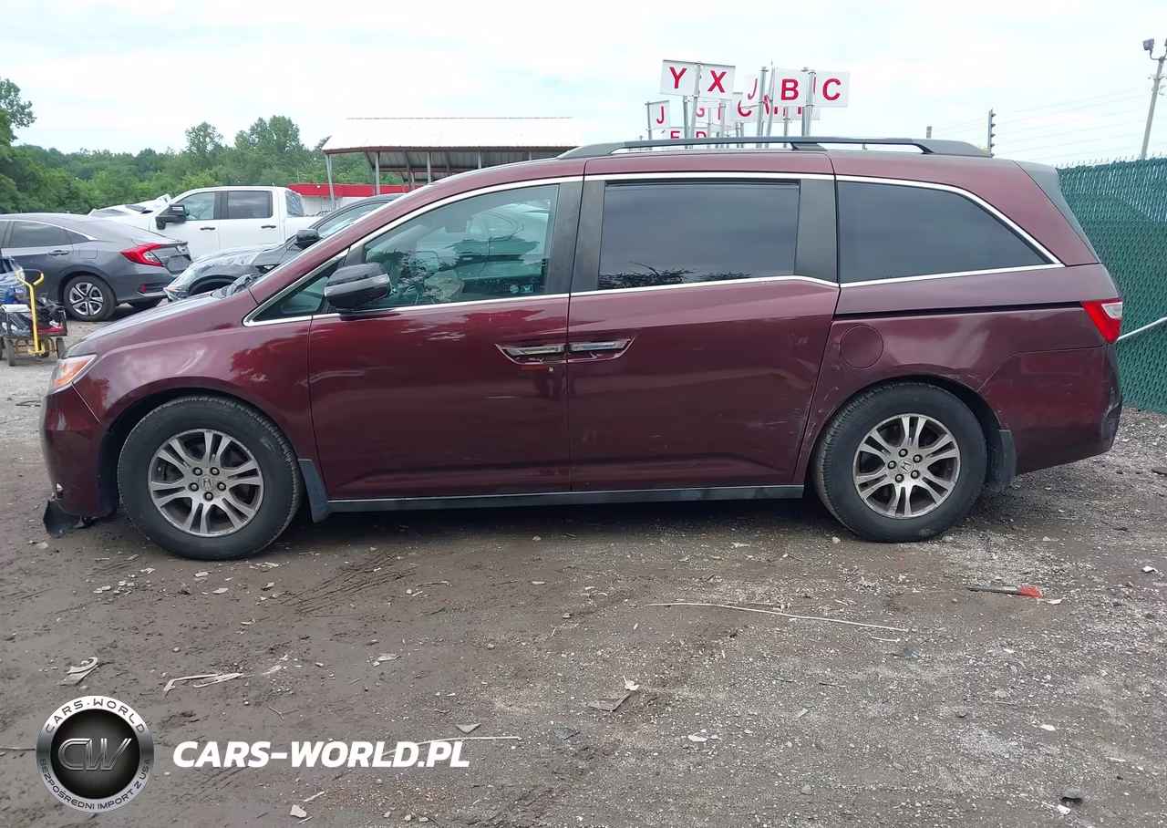 2012 Honda Odyssey Ex-L VIN:5FNRL5H66CB087512 - 14