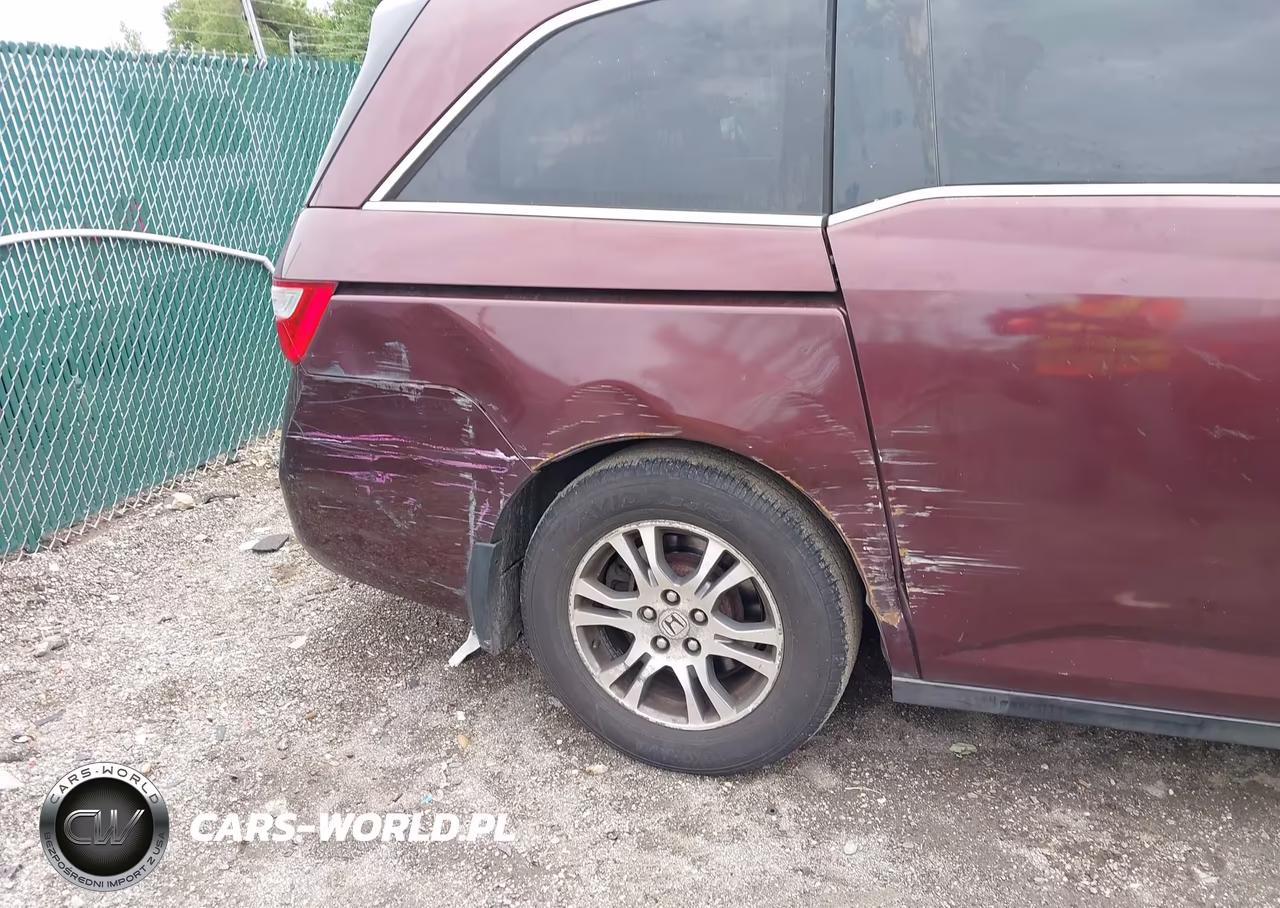 2012 Honda Odyssey Ex-L VIN:5FNRL5H66CB087512 - 17