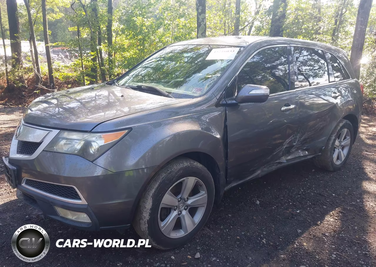 2012 Acura Mdx VIN:2HNYD2H26CH516253 - 2