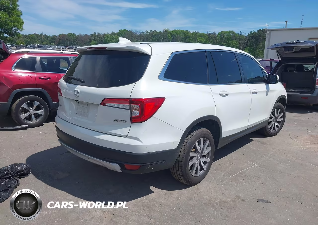 2020 Honda Pilot Awd Ex VIN:5FNYF6H34LB055060 - 4