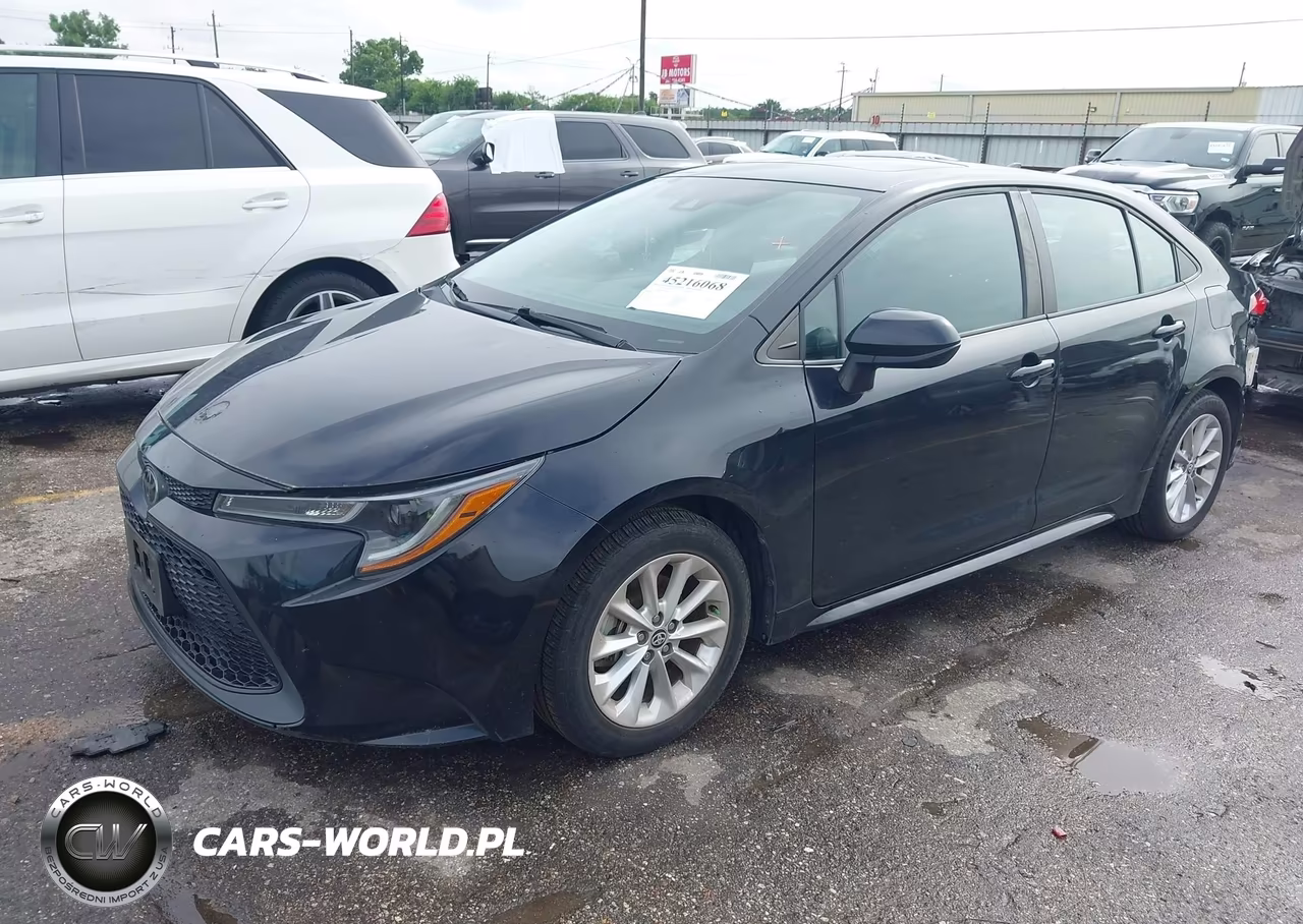 2020 Toyota Corolla Le VIN:5YFHPRAE4LP010053 - 2