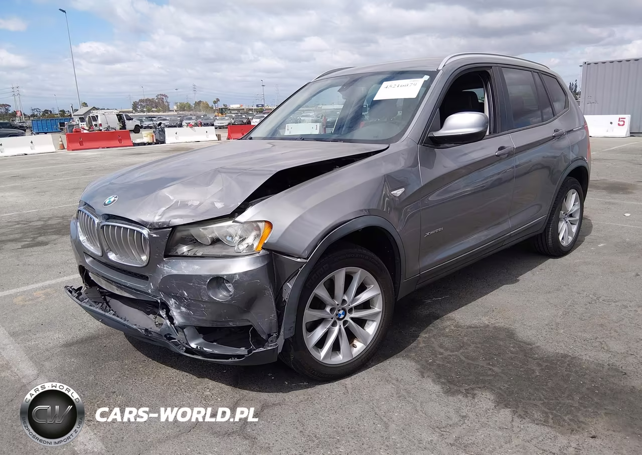 2013 BMW X3 xDrive28I VIN:5UXWX9C55D0A28708 - 2