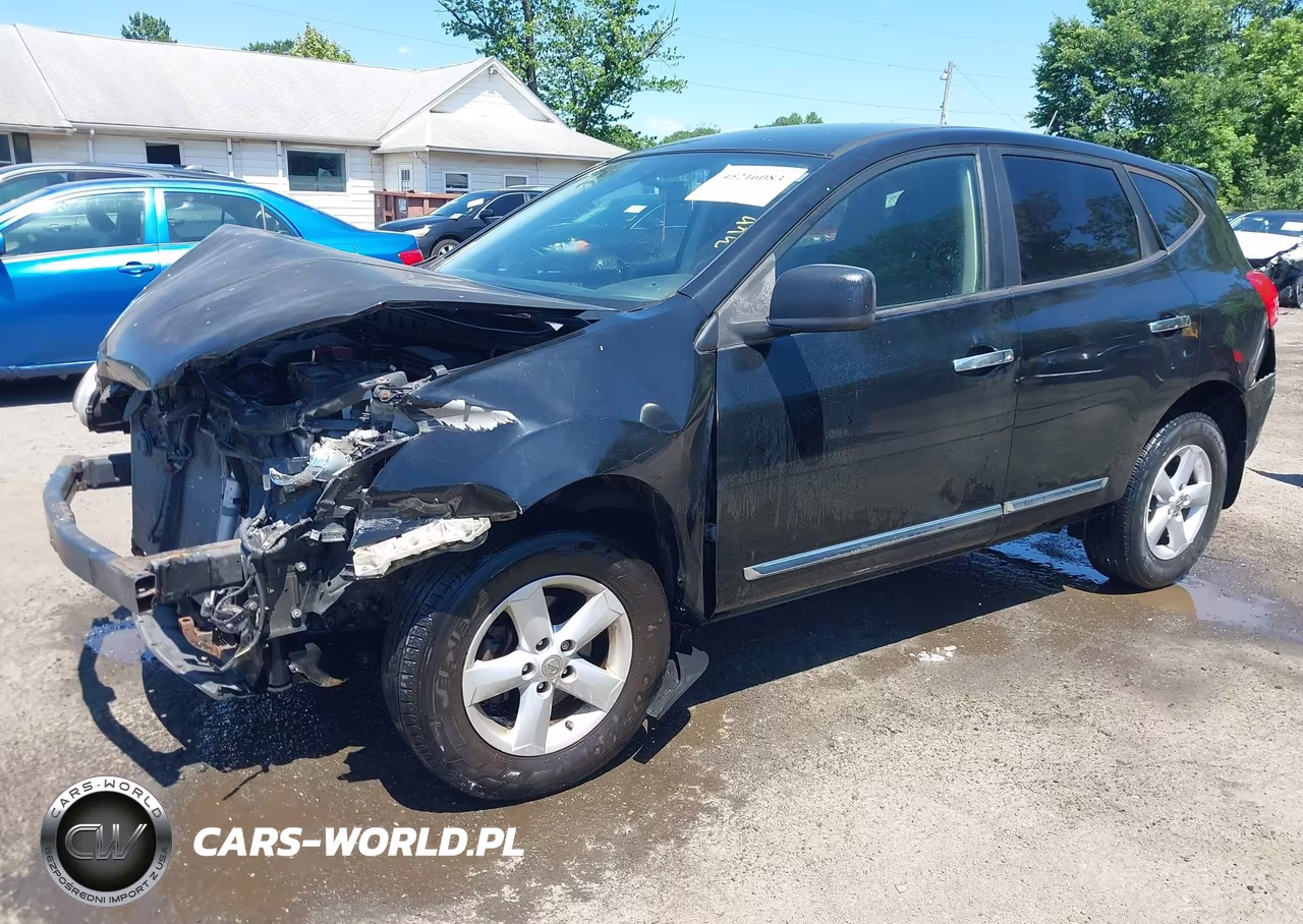 2012 Nissan Rogue S VIN:JN8AS5MTXCW604211 - 2
