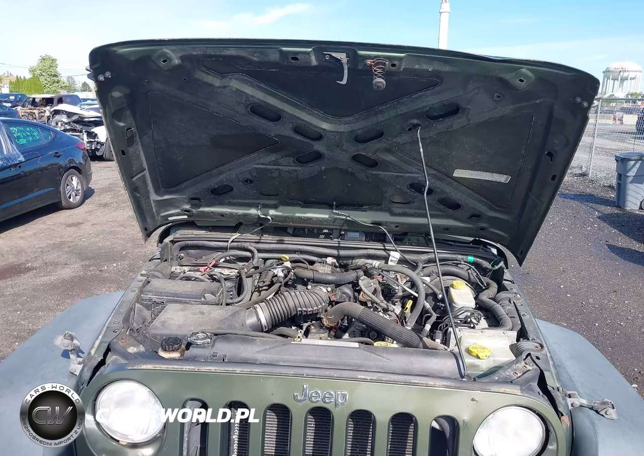 2008 Jeep Wrangler X VIN:1J8FA24148L618320 - 10